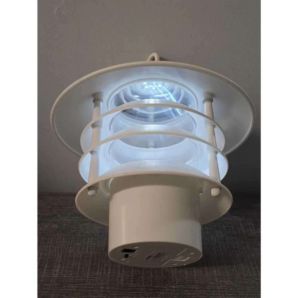 Newport Coastal Marina Hanging or Tabletop LED Lighted Lantern 7786-01W‎